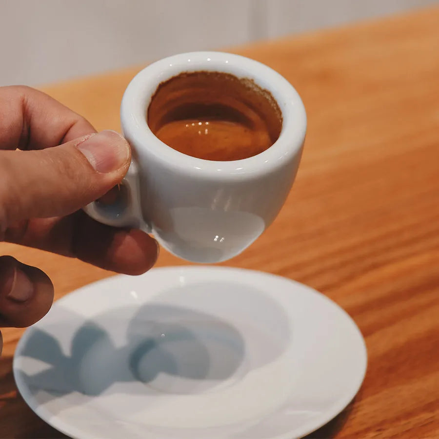 Porcelain Espresso Cup Set 50ml Cappuccino Coffee Mugs express Shots Cup with Saucer Delicate Coffee Accessories